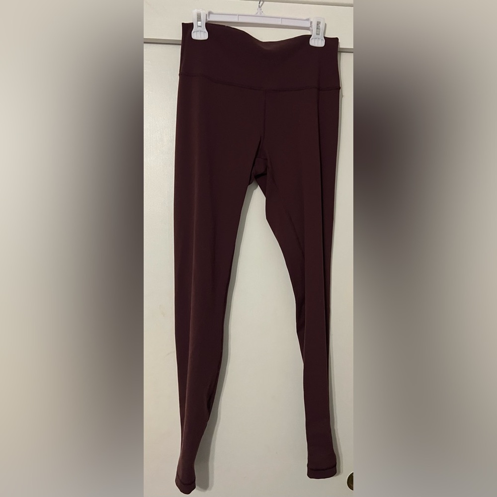 lululemon athletica Burgundy Leggings